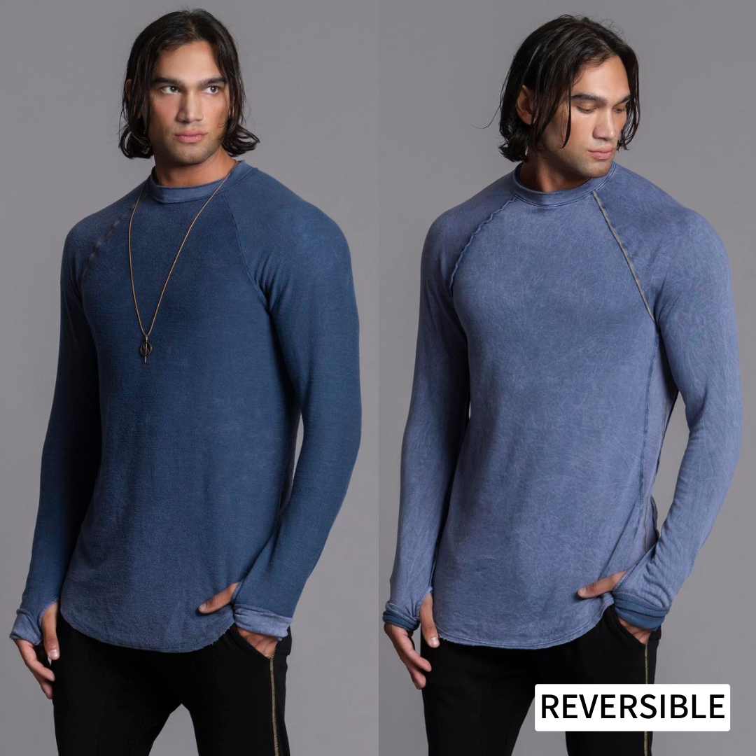 graphic showing the reversal of the mineral wash swatch