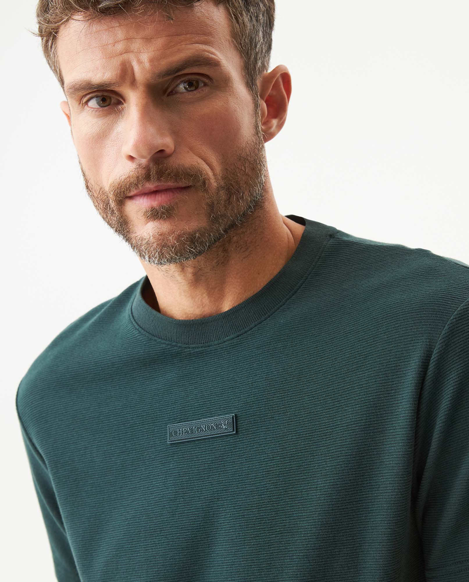 Men's Classic Fit Embroidered T-shirt in Cotton, Moorings - 4